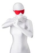 Anonymo mask, PU leather, red, 65 cm Anonymo mask, PU leather, red, 65 cm