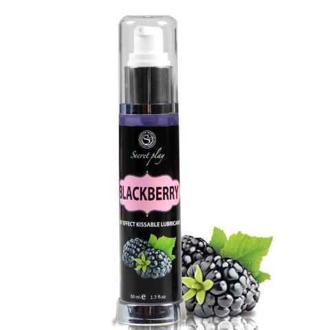BLACKBERRY HOT EFFECT KISSABLE LUBRICANT 50 ML BLACKBERRY HOT EFFECT KISSABLE LUBRICANT 50 ML