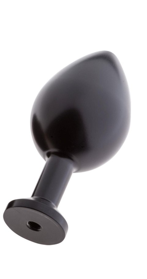 MALESATION Alu-Plug with suction cup medium, black MALESATION Alu-Plug with suction cup medium, black