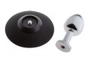 MALESATION Alu-Plug with suction cup small, chrome MALESATION Alu-Plug with suction cup small, chrome