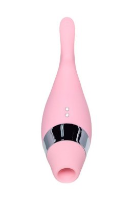 Multifunctional erogenous zone stimulator Flovetta by Toyfa DAHLIA, silicone, pink, 14 cm