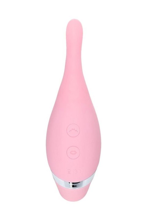 Multifunctional erogenous zone stimulator Flovetta by Toyfa DAHLIA, silicone, pink, 14 cm Multifunctional erogenous zone stimulator Flovetta by Toyfa DAHLIA, silicone, pink, 14 cm