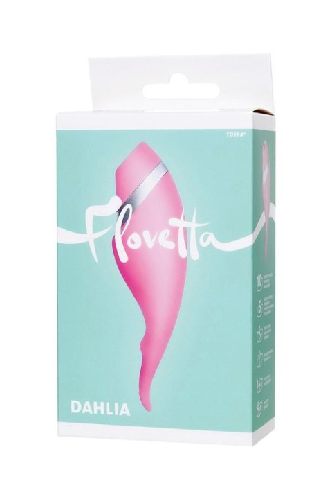 Multifunctional erogenous zone stimulator Flovetta by Toyfa DAHLIA, silicone, pink, 14 cm Multifunctional erogenous zone stimulator Flovetta by Toyfa DAHLIA, silicone, pink, 14 cm