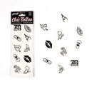 SET of 10 TEMPORARY TATTOOS - CANDY COLLECTION SET of 10 TEMPORARY TATTOOS - CANDY COLLECTION