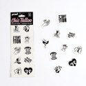 SET of 10 TEMPORARY TATTOOS - KINKY COLLECTION SET of 10 TEMPORARY TATTOOS - KINKY COLLECTION