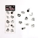 SET of 10 TEMPORARY TATTOOS - SPICY COLLECTION SET of 10 TEMPORARY TATTOOS - SPICY COLLECTION