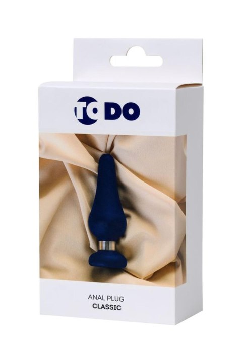 ToDo Classic Blue Anal Plug L ToDo Classic Blue Anal Plug L