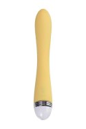 Vibrator Flovetta by Toyfa Calla, silicone, yellow, 22 cm Vibrator Flovetta by Toyfa Calla, silicone, yellow, 22 cm