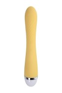 Vibrator Flovetta by Toyfa Calla, silicone, yellow, 22 cm Vibrator Flovetta by Toyfa Calla, silicone, yellow, 22 cm