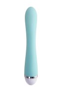 Vibrator with clitoral stimulator Flovetta by Toyfa Iris, silicone, mint, 22 cm Vibrator with clitoral stimulator Flovetta by Toyfa Iris, silicone, mint, 22 cm