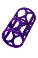A-TOYS, Penis Sleeve, Silicone, Purple, 7.5 cm A-TOYS, Penis Sleeve, Silicone, Purple, 7.5 cm
