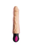 A-TOYS Realistic Vibrator with heating, TPE, 12 Modes, bendable, recharble A-TOYS Realistic Vibrator with heating, TPE, 12 Modes, bendable, recharble
