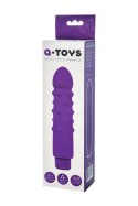 A-TOYS, Vibrator, Silicone, Purple, 17 cm A-TOYS, Vibrator, Silicone, Purple, 17 cm