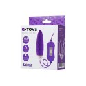A-TOYS, Vibro egg 'Cony', with control panel, silicone, violet A-TOYS, Vibro egg 'Cony', with control panel, silicone, violet