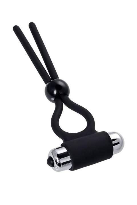 A-Toys Erection enhancing lasso Ect , black, silicone, 14cm A-Toys Erection enhancing lasso Ect , black, silicone, 14cm