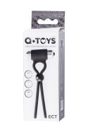 A-Toys Erection enhancing lasso Ect , black, silicone, 14cm A-Toys Erection enhancing lasso Ect , black, silicone, 14cm