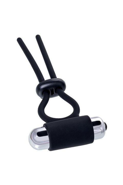 A-Toys Erection enhancing lasso Jat , black, silicone, 14cm A-Toys Erection enhancing lasso Jat , black, silicone, 14cm