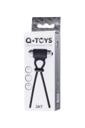 A-Toys Erection enhancing lasso Jat , black, silicone, 14cm A-Toys Erection enhancing lasso Jat , black, silicone, 14cm