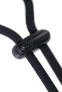A-Toys Erection enhancing lasso Jat , black, silicone, 14cm A-Toys Erection enhancing lasso Jat , black, silicone, 14cm