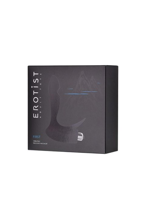 EROTIST First prostate stimulator, silicone, black, 14.4 cm EROTIST First prostate stimulator, silicone, black, 14.4 cm