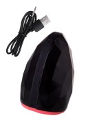 EROTIST Magma; Rechargeable masturbator with heating, Silicone, Black, 12 cm EROTIST Magma; Rechargeable masturbator with heating, Silicone, Black, 12 cm
