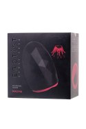 EROTIST Magma; Rechargeable masturbator with heating, Silicone, Black, 12 cm EROTIST Magma; Rechargeable masturbator with heating, Silicone, Black, 12 cm