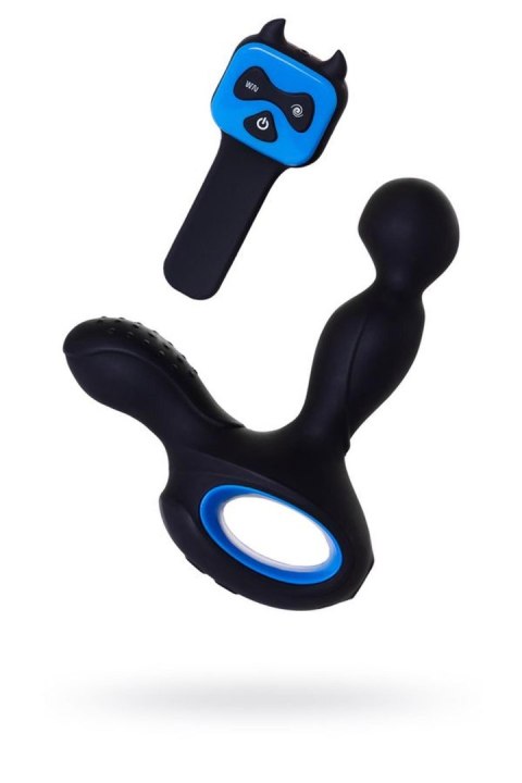 EROTIST SIXTH Prostate Massager vibro with heating silicone black 14.5 cm EROTIST SIXTH Prostate Massager vibro with heating silicone black 14.5 cm