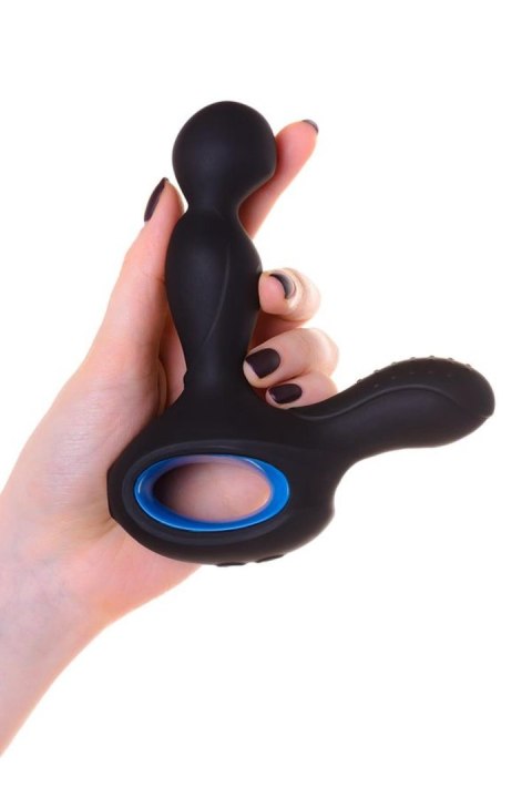 EROTIST SIXTH Prostate Massager vibro with heating silicone black 14.5 cm EROTIST SIXTH Prostate Massager vibro with heating silicone black 14.5 cm