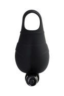 EROTIST Scrotum cover with an erection ring and vibration Attraction, silicone, black, 6.5 cm EROTIST Scrotum cover with an erection ring and vibration Attraction, silicone, black, 6.5 cm