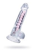 Flexible dildo A-Toys Paret, transparent, 18 cm Flexible dildo A-Toys Paret, transparent, 18 cm