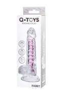 Flexible dildo A-Toys Paret, transparent, 18 cm Flexible dildo A-Toys Paret, transparent, 18 cm