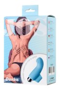 JOS DANKO, Finger vibrator for G-point stimulation, silicone, blue, 9.5 cm JOS DANKO, Finger vibrator for G-point stimulation, silicone, blue, 9.5 cm