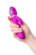 JOS JOLY, Vibrator with clitoral stimulator with WOW mode, silicone, fuchsia, 19.6 cm JOS JOLY, Vibrator with clitoral stimulator with WOW mode, silicone, fuchsia, 19.6 cm