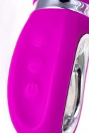 JOS JOLY, Vibrator with clitoral stimulator with WOW mode, silicone, fuchsia, 19.6 cm JOS JOLY, Vibrator with clitoral stimulator with WOW mode, silicone, fuchsia, 19.6 cm