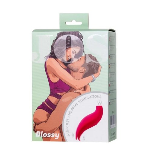 JOS Multifunctional clitoral stimulator Blossom, pink, 13.5 cm JOS Multifunctional clitoral stimulator Blossom, pink, 13.5 cm