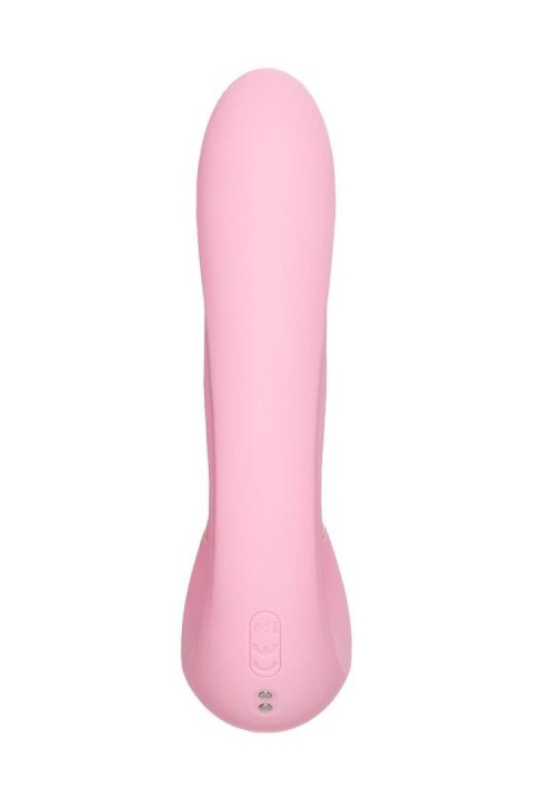 JOS Multifunctional clitoral stimulator JUNA, pink, 15 cm JOS Multifunctional clitoral stimulator JUNA, pink, 15 cm
