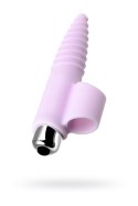 JOS NOVA, Finger vibrator for anal stimulation, silicone, powder pink, 9 cm JOS NOVA, Finger vibrator for anal stimulation, silicone, powder pink, 9 cm