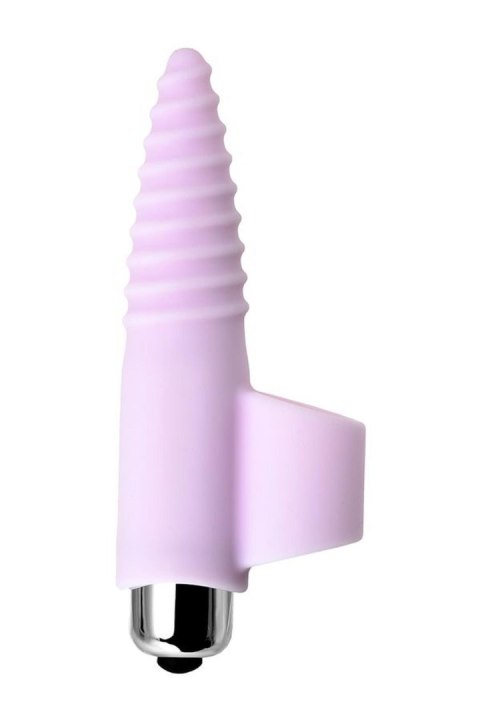 JOS NOVA, Finger vibrator for anal stimulation, silicone, powder pink, 9 cm JOS NOVA, Finger vibrator for anal stimulation, silicone, powder pink, 9 cm