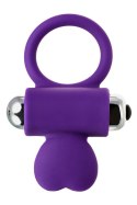 JOS PERY, Vibrating ring with cilia, silicone, violet, 9 cm JOS PERY, Vibrating ring with cilia, silicone, violet, 9 cm