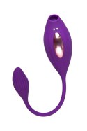 JOS Vacuum clitoris stimulator Ginny, silicone, purple, 31 cm JOS Vacuum clitoris stimulator Ginny, silicone, purple, 31 cm