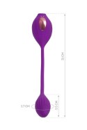 JOS Vacuum clitoris stimulator Ginny, silicone, purple, 31 cm JOS Vacuum clitoris stimulator Ginny, silicone, purple, 31 cm