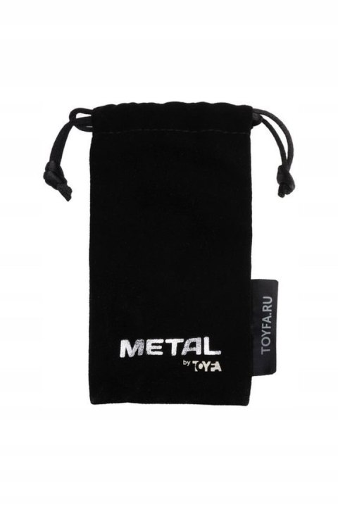 Metal by TOYFA, Anal plug, metal, silver, with diamond crystal, 9.5 cm, O 3.5 cm, 130 g Metal by TOYFA, Anal plug, metal, silver, with diamond crystal, 9.5 cm, O 3.5 cm, 130 g