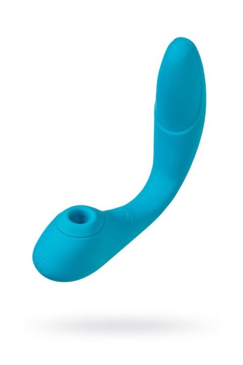 Multifunctional vibrator L'Eroina Cycla, silicone, blue, 20 cm Multifunctional vibrator L'Eroina Cycla, silicone, blue, 20 cm