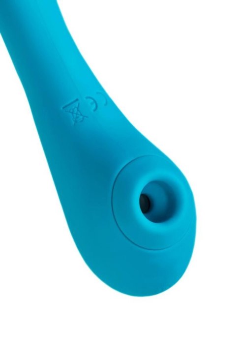 Multifunctional vibrator L'Eroina Cycla, silicone, blue, 20 cm Multifunctional vibrator L'Eroina Cycla, silicone, blue, 20 cm