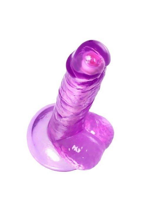 Realistic dildo A-Toys by TOYFA Celiam, TPE, purple, 20.5 cm Realistic dildo A-Toys by TOYFA Celiam, TPE, purple, 20.5 cm