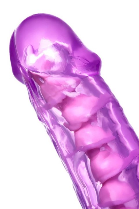Realistic dildo A-Toys by TOYFA Celiam, TPE, purple, 20.5 cm Realistic dildo A-Toys by TOYFA Celiam, TPE, purple, 20.5 cm