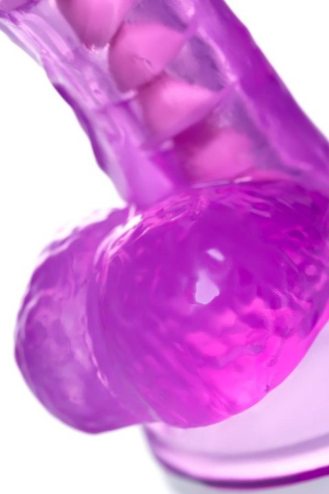Realistic dildo A-Toys by TOYFA Celiam, TPE, purple, 20.5 cm Realistic dildo A-Toys by TOYFA Celiam, TPE, purple, 20.5 cm