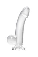 Realistic dildo A-Toys by TOYFA Cryst, TPE, transparent, 15 cm Realistic dildo A-Toys by TOYFA Cryst, TPE, transparent, 15 cm