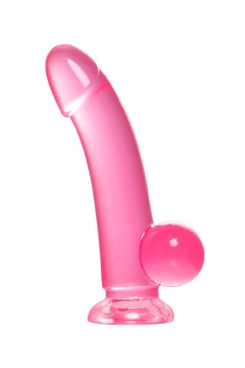Realistic dildo A-Toys by TOYFA Fush, TPE, pink, 18 cm Realistic dildo A-Toys by TOYFA Fush, TPE, pink, 18 cm
