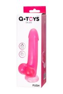 Realistic dildo A-Toys by TOYFA Fush, TPE, pink, 18 cm Realistic dildo A-Toys by TOYFA Fush, TPE, pink, 18 cm